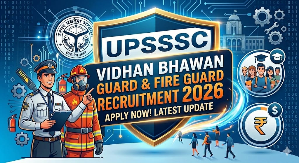 UPSSSC Vidhan Bhawan Guard & Fire Guard Recruitment 2026